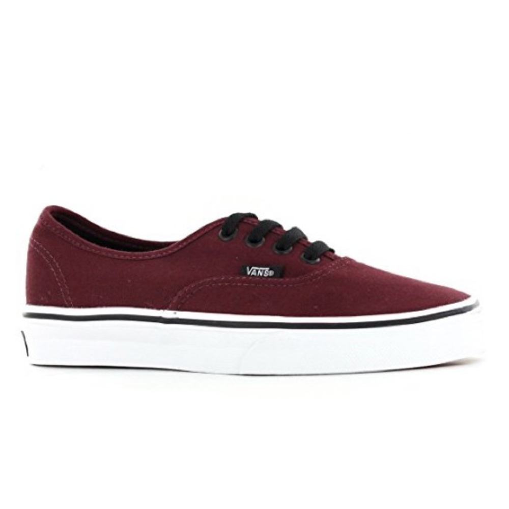 Lowpro burgundy vans